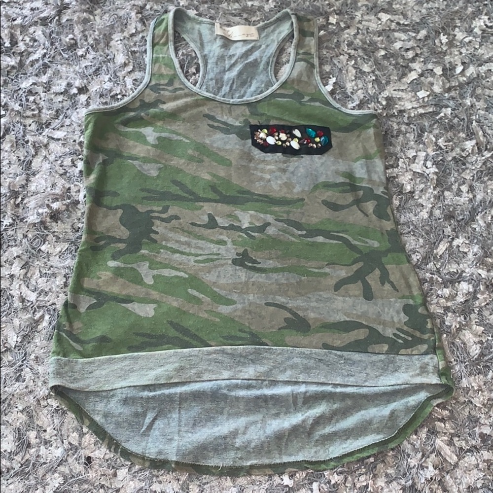 Jeweled Army Camouflage Tank